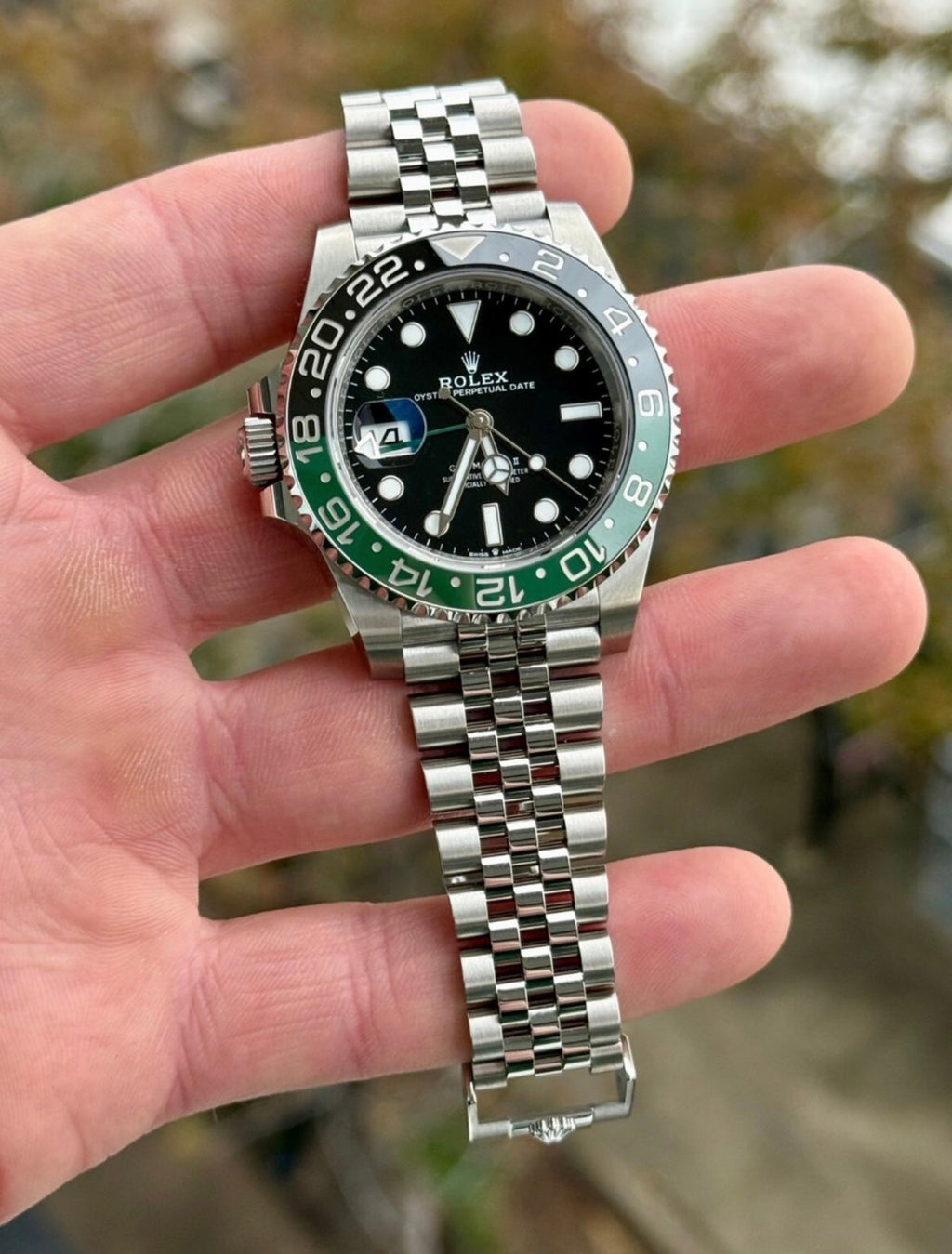 ROLEX GMT Green&black